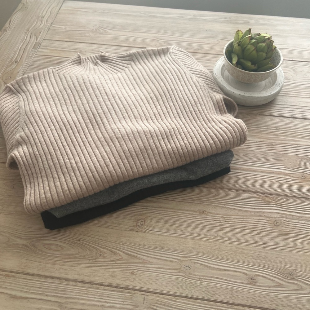 Spring The Cashmere Project Ultralight  Sweater | Women’s Large | NWT - Picture 2 of 4